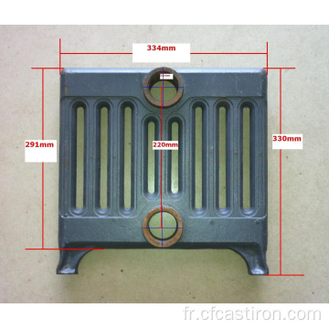 Radiateur en fonte à neuf colonnes